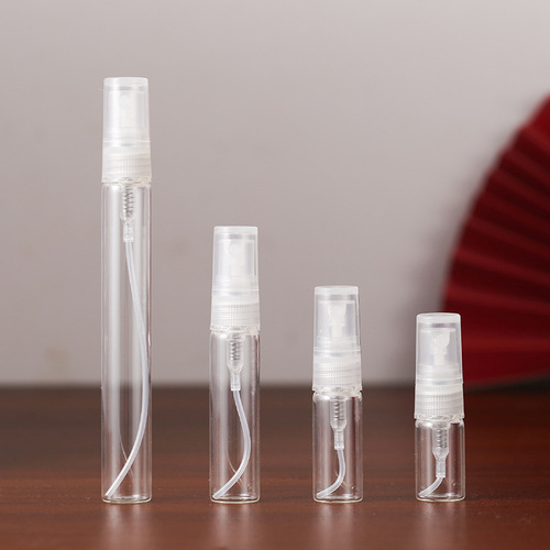 5ml mini glass test tube perfume bottle/perfume sample bottle/test tube spray bottle