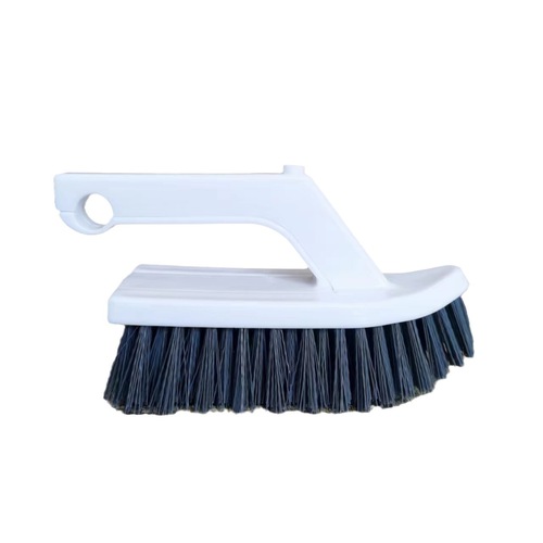 Creative multifunctional hard-bristle brush two-in-one crevice brush home bathroom toilet floor brush corner cleaning brush