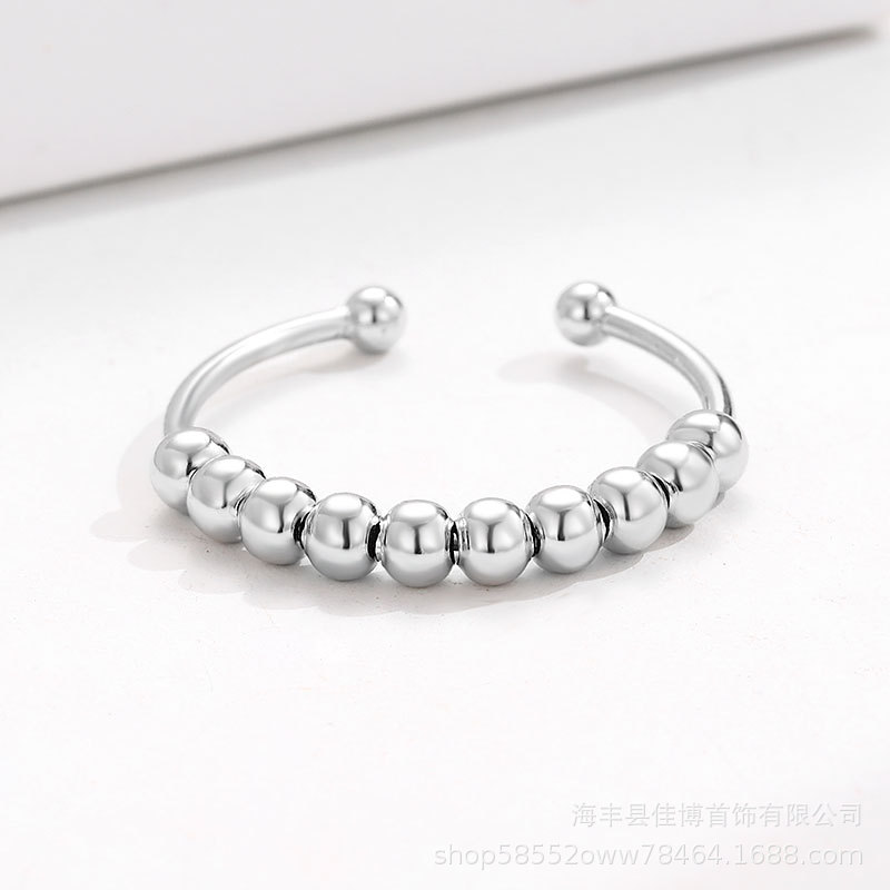 화이트 골드 (10 구슬)