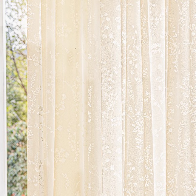 AliExpress Amazon factory direct cream embossed mirror yarn balcony shade AliExpress Amazon factory direct cream embossed mirror yarn balcony shade