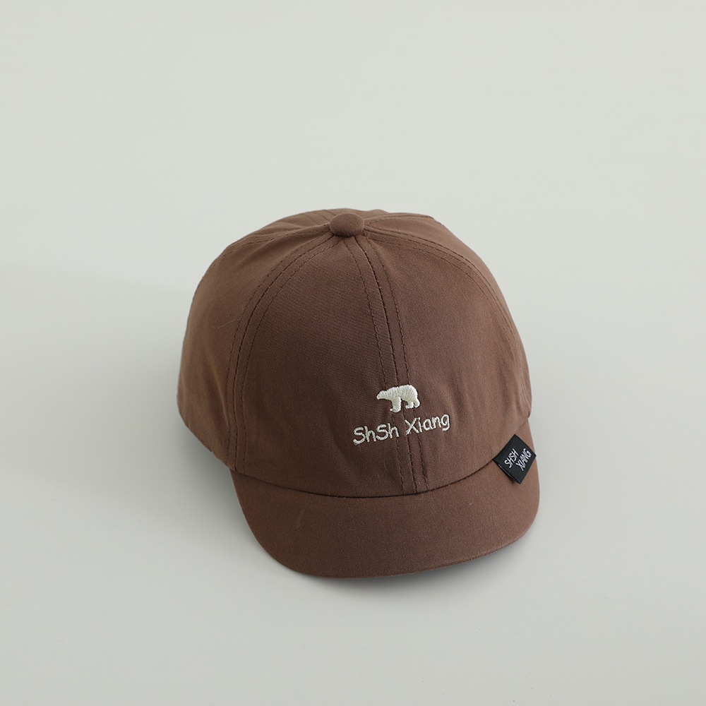 Sombreros para bebés primavera y otoño delgados para niños bebés gorra de lengua de pato lindo super lindo sombrero de béisbol para niños sombrero de sol de otoño cornisa