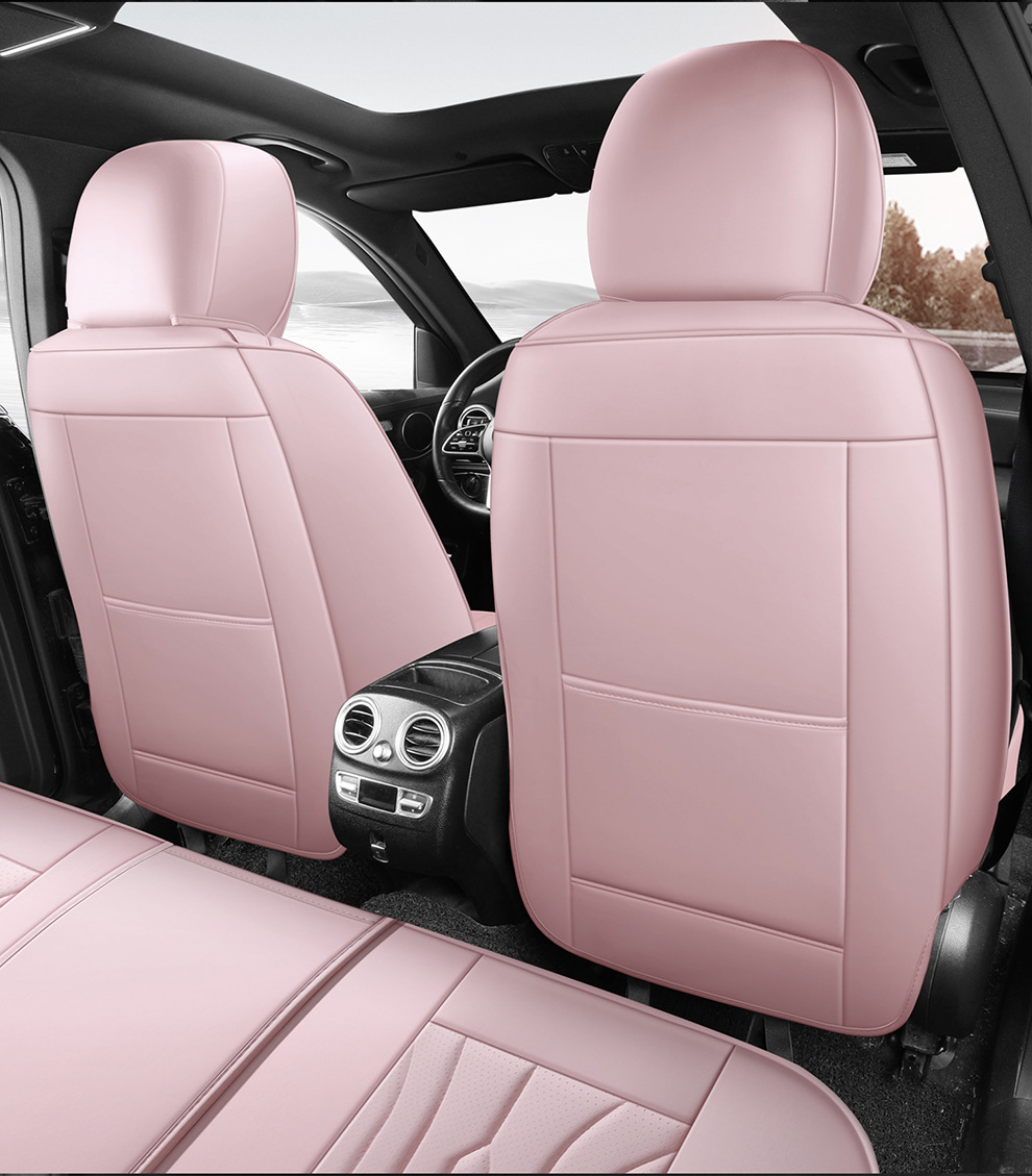 New Car Seat Cushion, Universal for All Seasons, Fully Enclosed Seat Cover, Full Leather Special Breathable Seat Cover, Summer Car Seat Cover