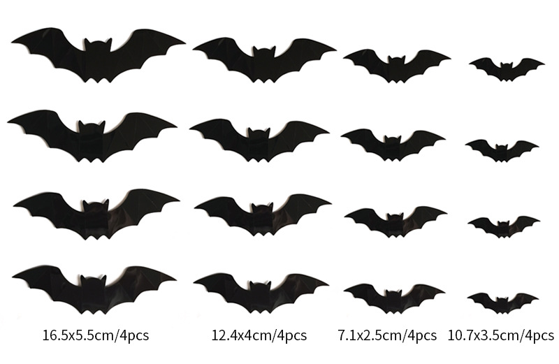 64g Weight Halloween Bat Pvc Party Decorative Props