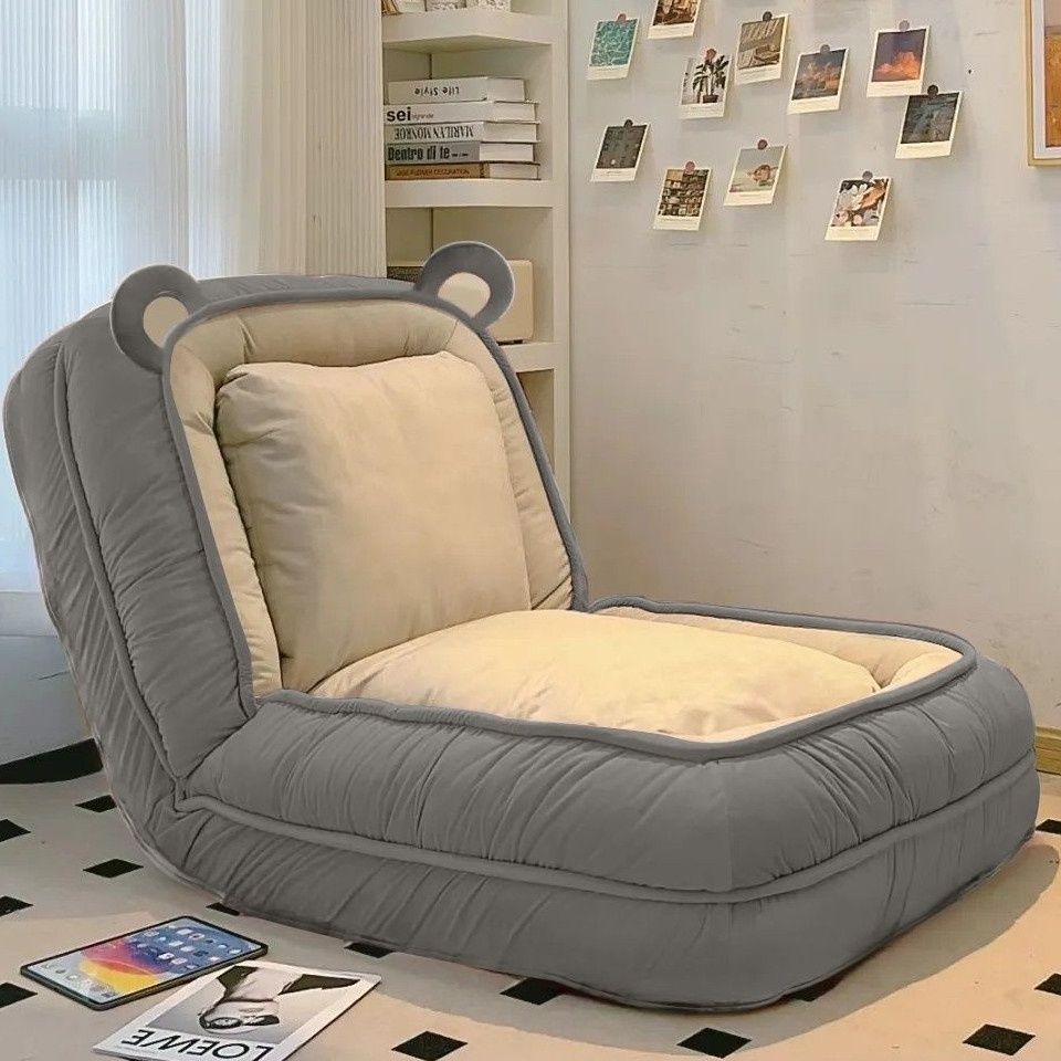 Cama de sofá rojo adorable perro plegable sofá cama perezoso dormitorio doble gran balcón cama tatami