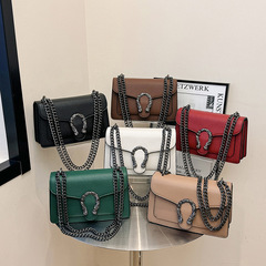 Cross-border bags factory wholesale women's bags 2024 new style fashion foreign trade chain bag shoulder crossbody small square bag