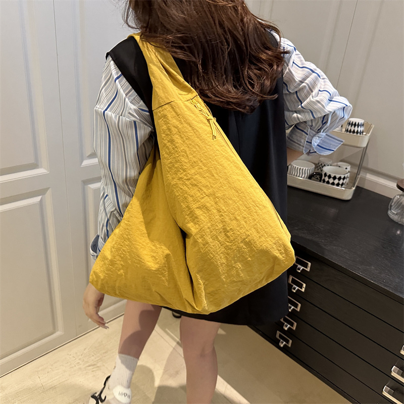 时尚潮流休闲个性简约洋气大容量包包夏季新款2025女士单肩托特包|undefined