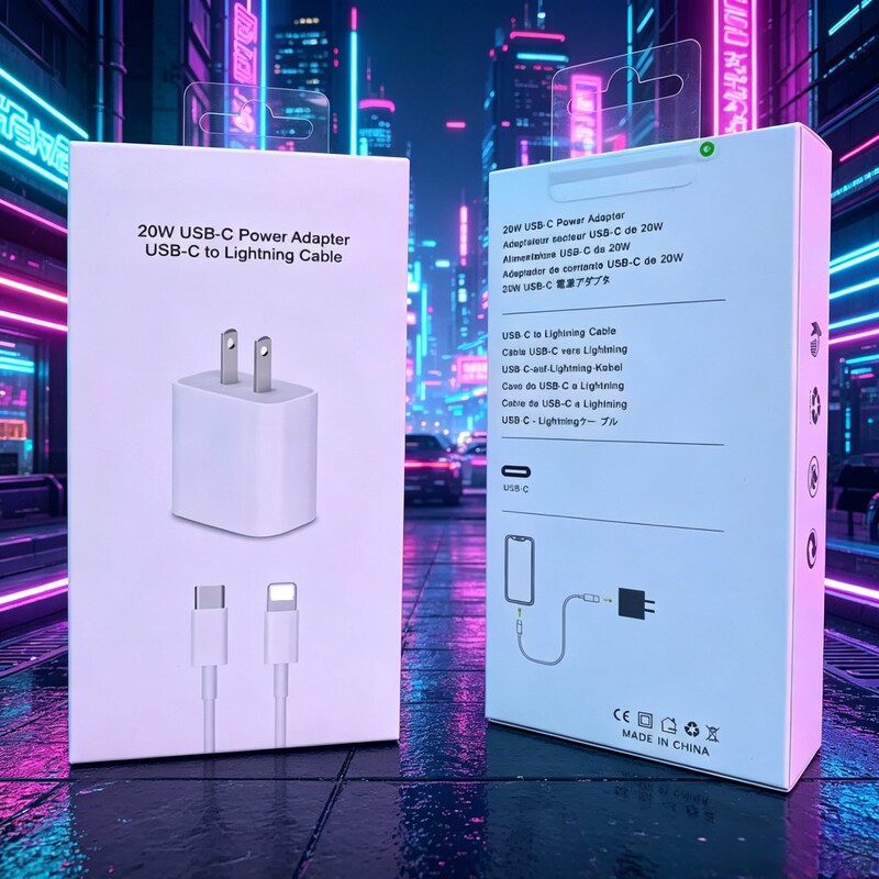 Pd20W European Standard Plug Adapter Eu 20W Suitable for Apple 14 Charger iPhone 13 Fast Charging Head Eu