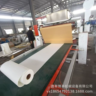 EVA泡棉覆离型膜复合机 热熔压敏胶涂胶机 珍珠棉不干胶背胶机械
