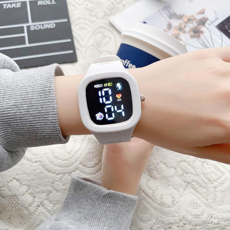Science and Technology Watch Women's ins High Color Value Student Party Simple Fashion Touch Screen Niche Design Square Waterproof Electronics