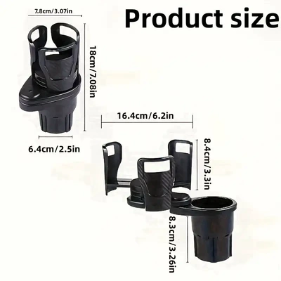 Rotating Car Beverage Cup Holder – Car cup holder/beverage holder