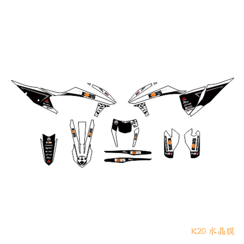 克維思KEWS k 16/k 18/k 20/k 23/k 25/k 60元工場デカール3m全車保護フィルムシール|undefined