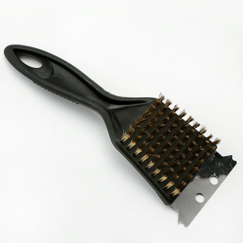 Direct sales supply 8-inch pointed tail barbecue grill pointed tail brush barbecue tool cleaning