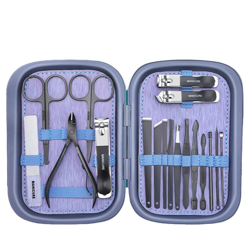 Cuchillo de pedicura de acero inoxidable de piel muerta, cortadora de uñas grises, conjunto de cortadores de uñas, pinza de garganta, pinza de uñas, pinza de uñas, pinza de uñas