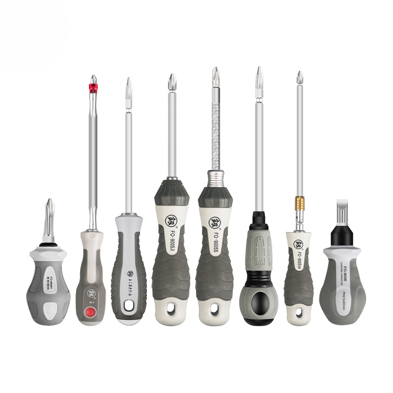 Fukuoka, Japón, destornillador de doble propósito, destornillador de tornillo industrial ultra duro, herramienta de destornillador de lote importada, modelo alemán.