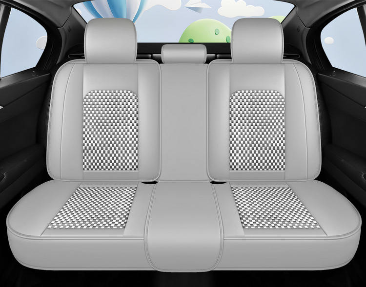 2025 New All-Inclusive Ice Silk Cartoon Four-Season Universal Car Seat Cushion Seat Cover Manufacturer Wholesale