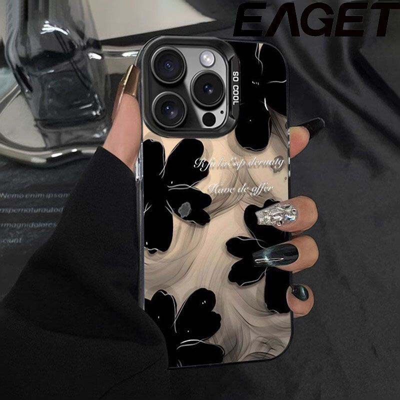 High-grade ink flowers for Apple 15promax mobile phone case iPhone14plus anti-fall 11 protective cover 13 High-grade ink flowers for Apple 15promax mobile phone case iPhone14plus anti-fall 11 protective cover 13
