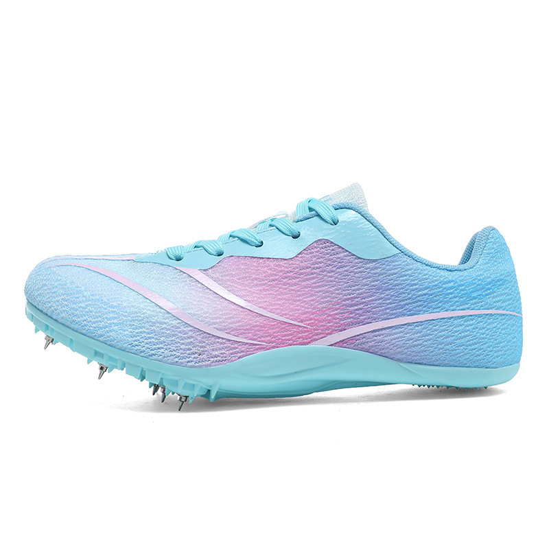 Nuevos zapatos de atletismo transfronterizos zapatos de entrenamiento de zapatos de atletismo juveniles zapatos de clavos deportivos para hombres y mujeres