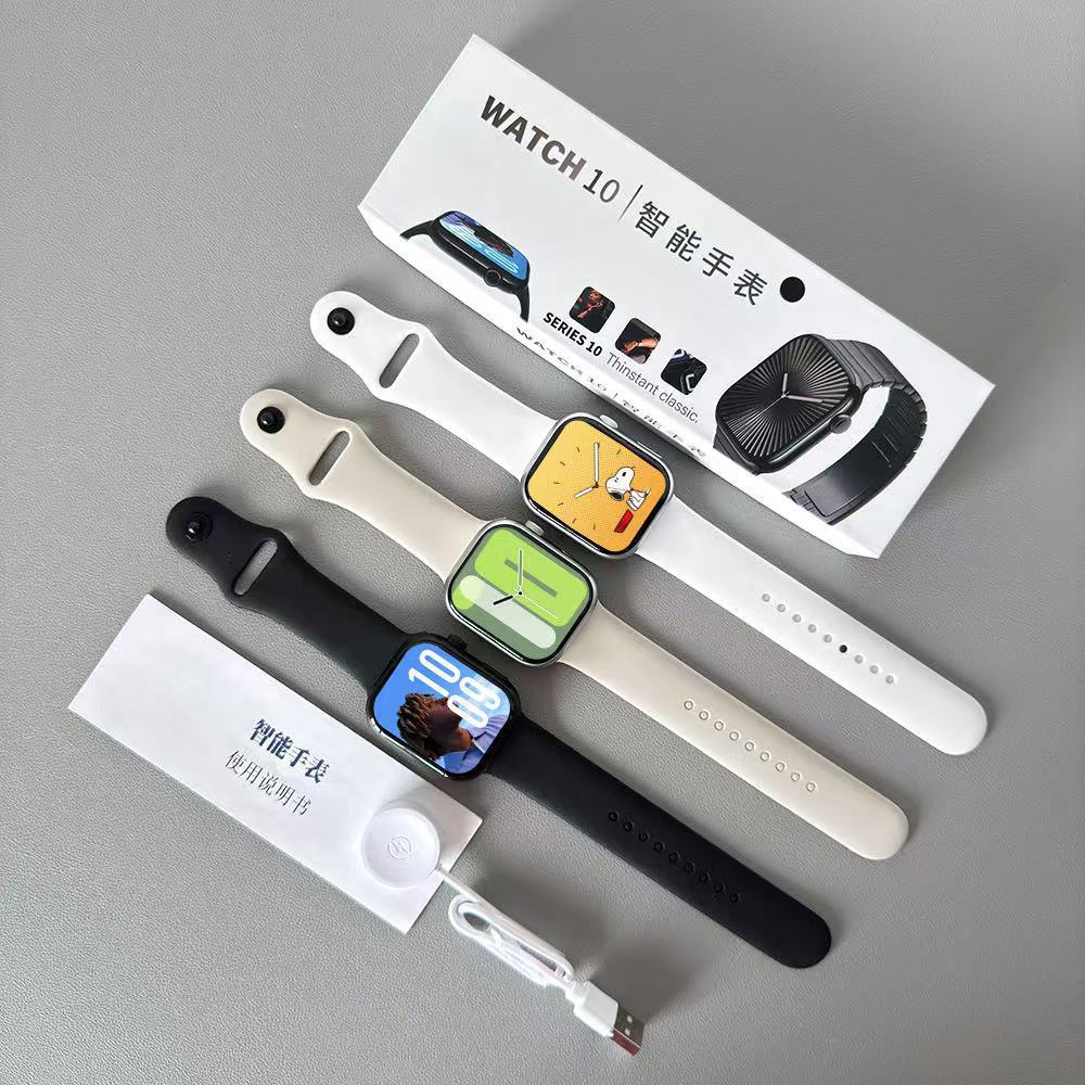 2025 nuevo s10 huaqiang norte reloj inteligente teléfono Bluetooth medidor de movimiento paso al por mayor inteligente para usar image 1
