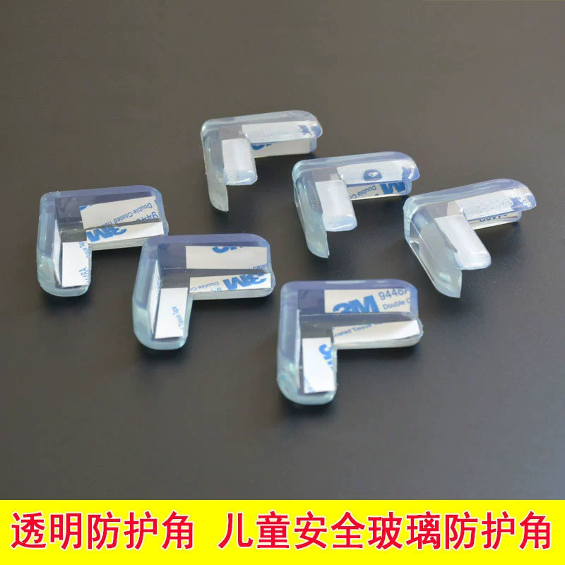 Товары для детской безопасности ПВХ Прозрачный уголок с защитой от столкновений Детский стол с защитой от столкновений Угловой утолщенный защитный чехол