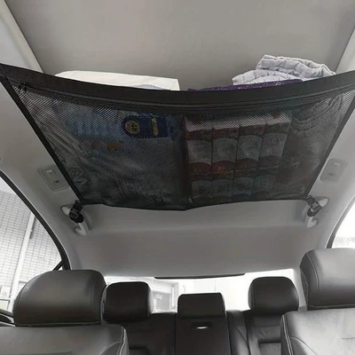 Bag Car Elastic Storage Ceiling – Car storage bag/box