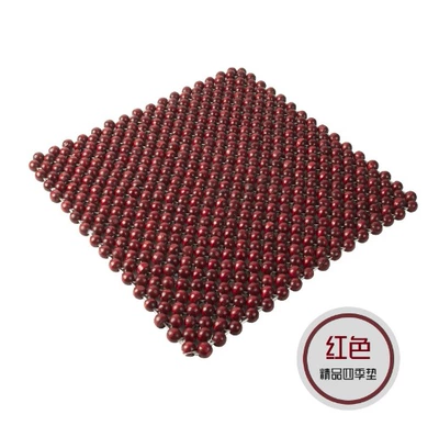 Summer car supplies car SUV universal Seat cushion, seat cover - square-pad-red-4444cm