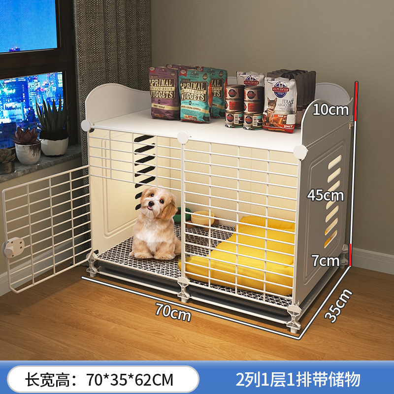 大型犬专用狗笼加粗加固子小型犬家用室内狗窝厕所一体冬天保暖狗|undefined