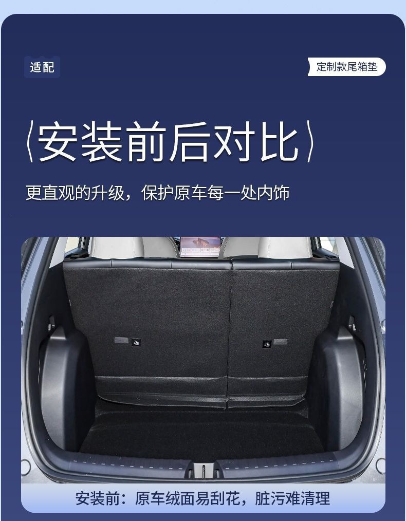 25-26 Geely Xingyuan special full surround trunk mat 310-410km Explore Dream 480 Explore