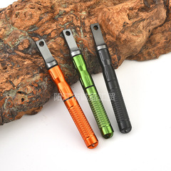 Portable outdoor flint striker wilderness survival equipment, carry-on camping fire-starting tool, waterproof magnesium rod emergency firestarter