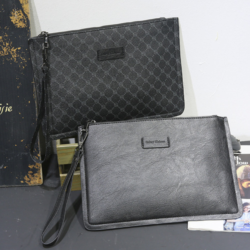 Men's clutch bag large capacity clutch bag card bag envelope bag with card slot hand bag 2024 new casual bag trend