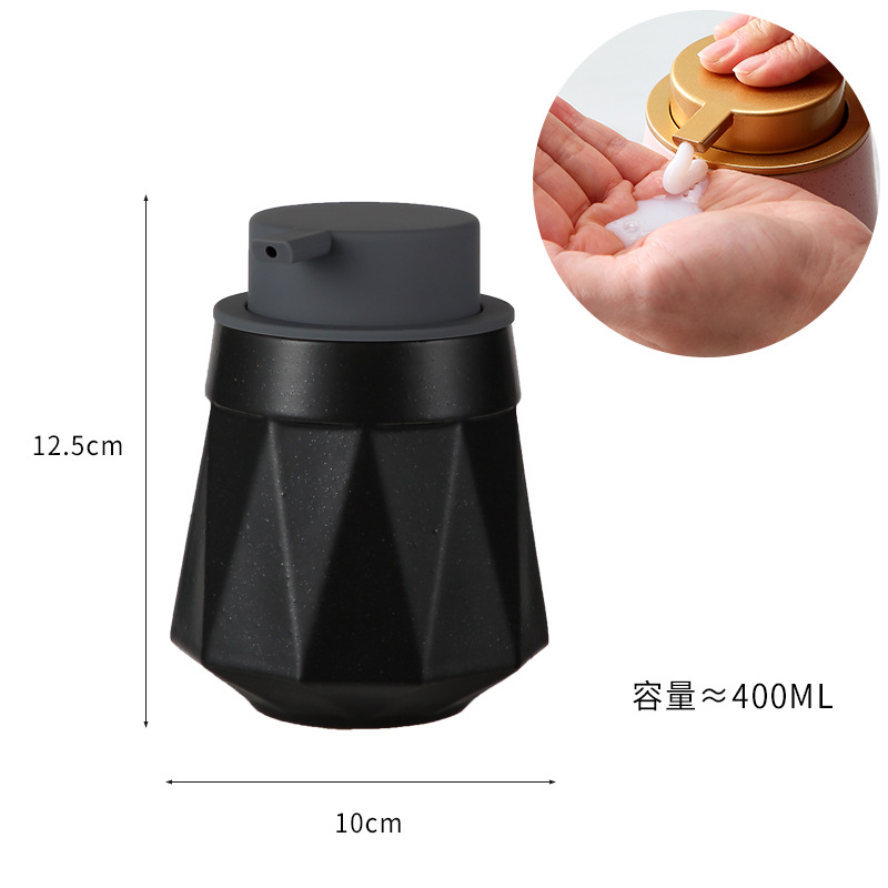 Loción gris cubierta geométrica diamante Negro