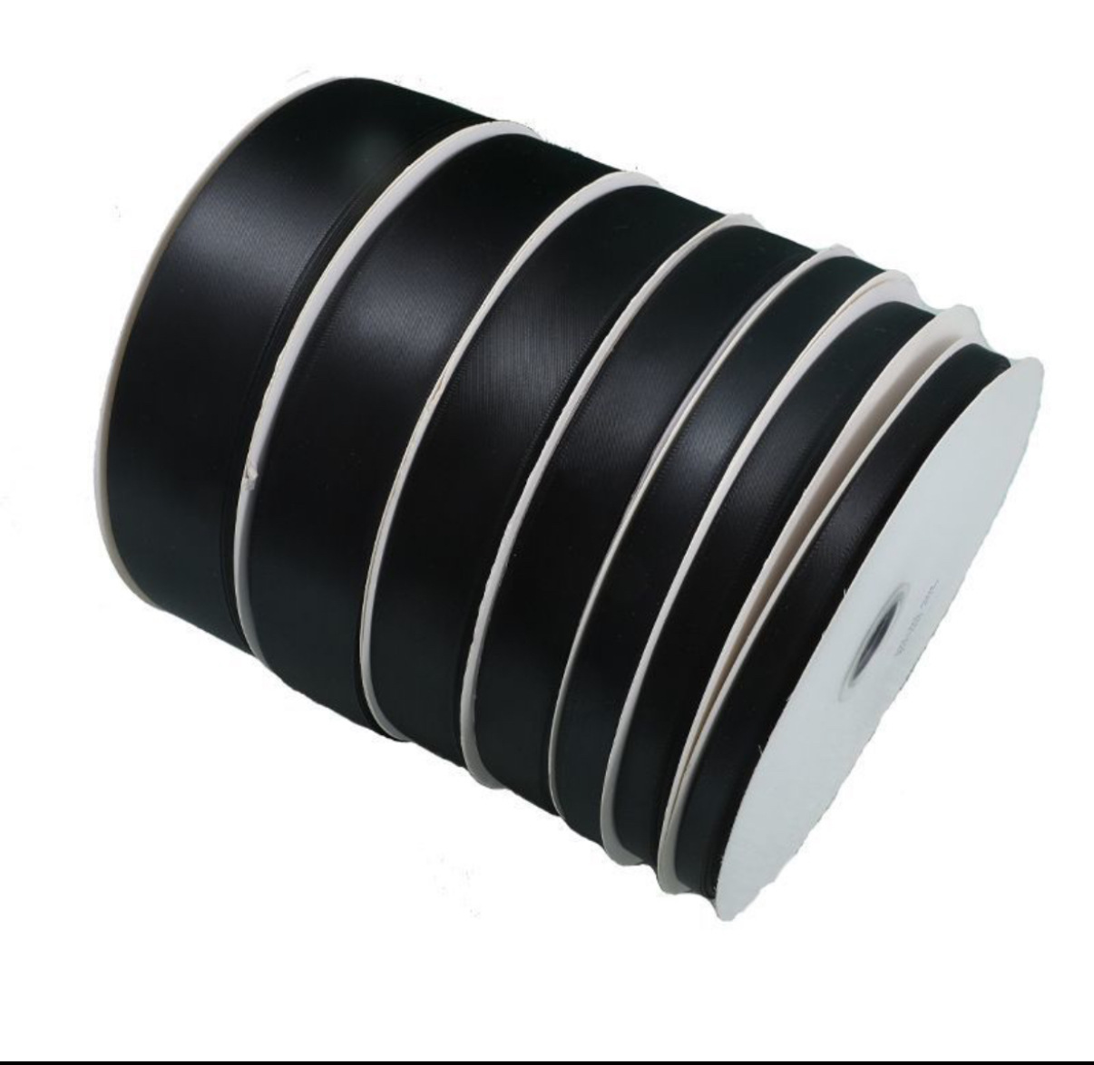En stock con envío gratuito, cinta de poliéster de 1 cm de un solo lado para embalaje de cajas de regalo, lazos, accesorios coloridos, serpentinas de flores para bricolaje