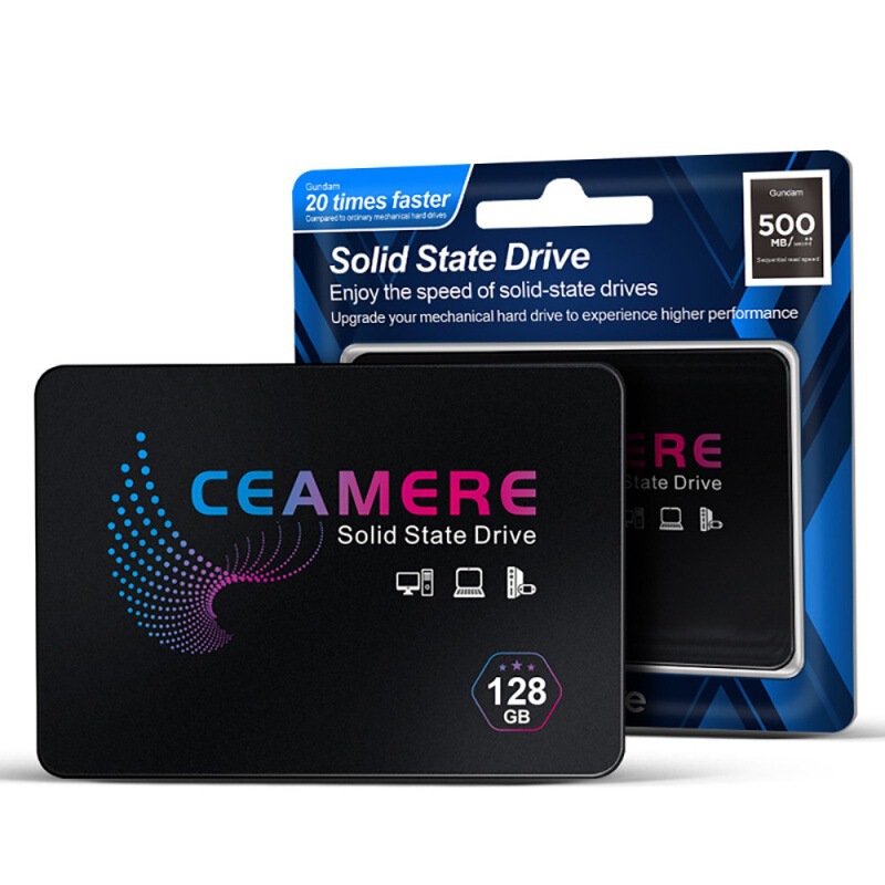 Ssdソリッドステートドライブ128g 256g 2.5インチSATA3ノートパソコンデスクトップドライブ512g 1t対外貿易クロスボーダー|undefined