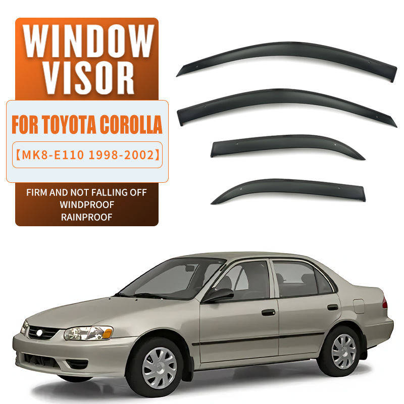 For Toyota COROLLA Sedan COROLLA Asian Lion Lei Ling Sunny and Rain Blocks COROLLA Window visor