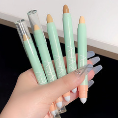ZVV Smooth Concealer Pen Face Eye Eyebrow Silkworm Pen Giant Tear Trough Dark Circle Covering Liquid Concealer for Beginners