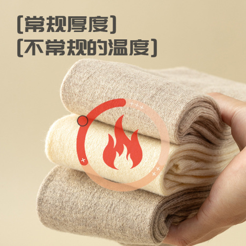 Cashmere over-the-knee socks for women, autumn and winter warm wear, non-slip, slimming, micro-pressure bottoming jk high-tube solid color thigh socks