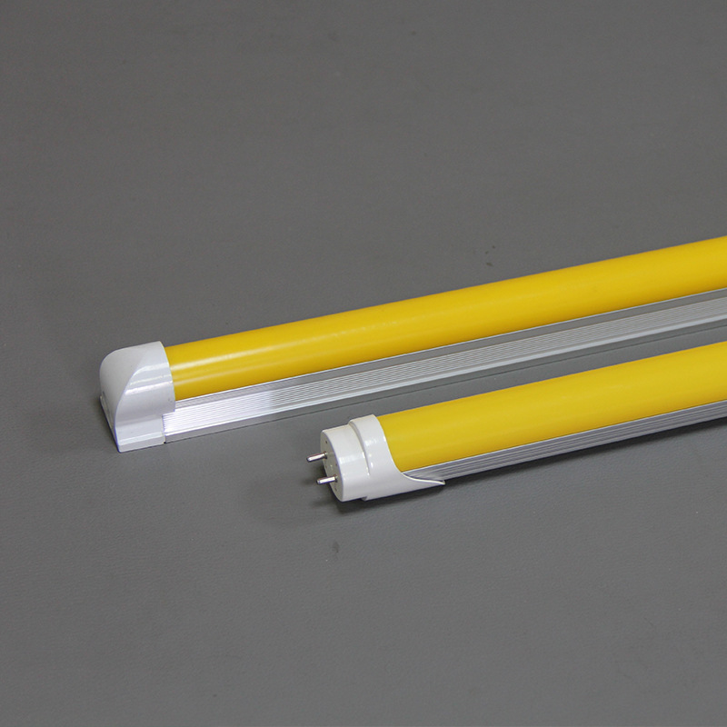 t8 抗 UV ランプ抗 UV LED 蛍光管防爆黄色光防塵ワークショップ一体型分割ランプ|undefined