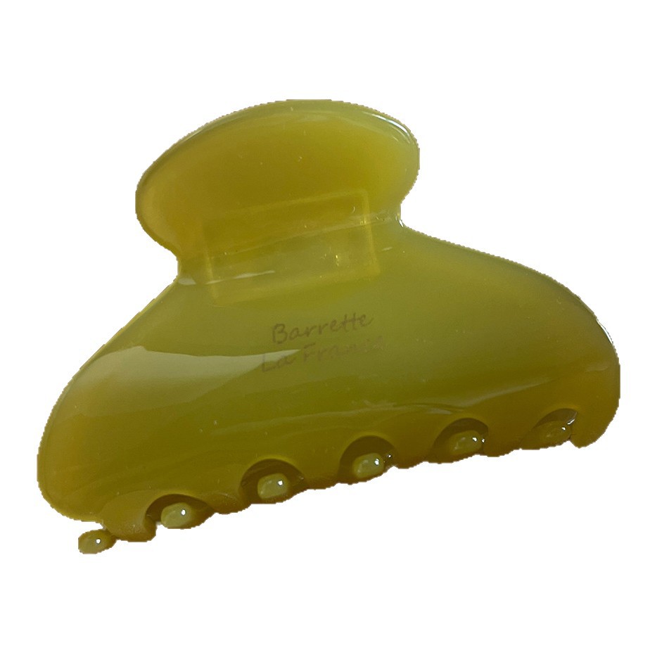 Coreano retro caramelo temperamento ácido acético agarrar clips dulces de cabello medio atado clips de pescado de alta calidad estilo nuevo accesorios para el cabello