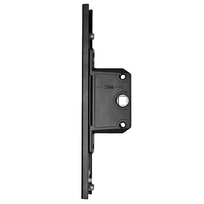 Fábrica directa accesorios de enlace cerradura cuerpo de malla de cristal ventana de ventana de aleación de aluminio puerta de ventana caja de cerradura cubierta de aluminio