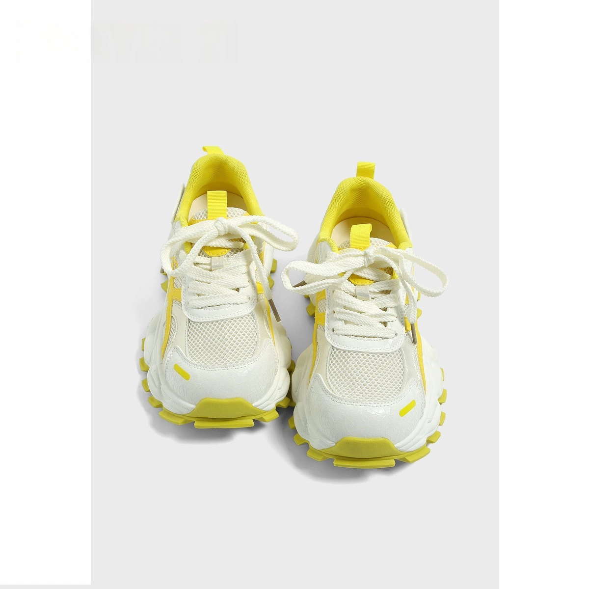 European station thick-soled fashionable dad shoes for women 2025 new small heightening mesh breathable sports running shoes