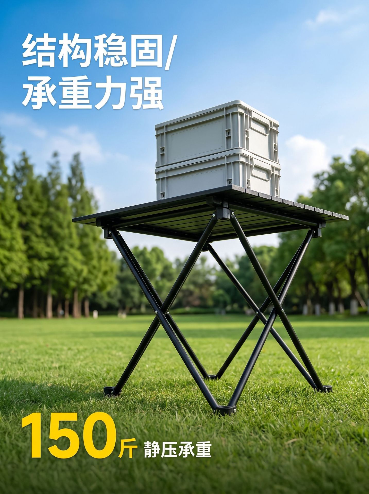 Ruida tabla plegable al aire libre acero al carbono mesa de picnic mesa portátil acampada mesa de rollos de huevo set de equipos de suministros al aire libre
