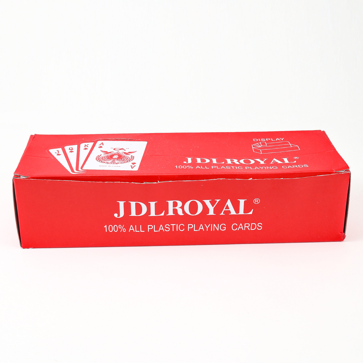 Naipes de plástico JDLROYAL (25 cartas de seda por paquete) Naipes de ocio y entretenimiento del fabricante, hechos de material resistente a desgarros.