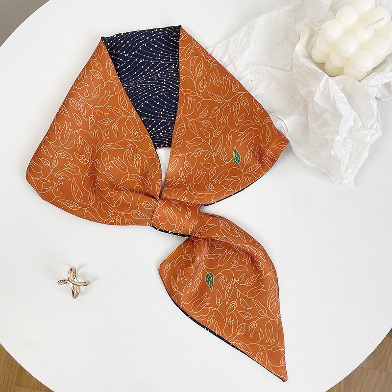 Personalizada muestra LOGO empresa bufandas correa de cabello toallas digitales regalos de doble tira larga personalizada