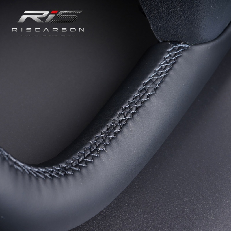 Suitable for Tesla Model 3 Model Y Black Tesla Half-Style Yoke Steering Wheel with Heating