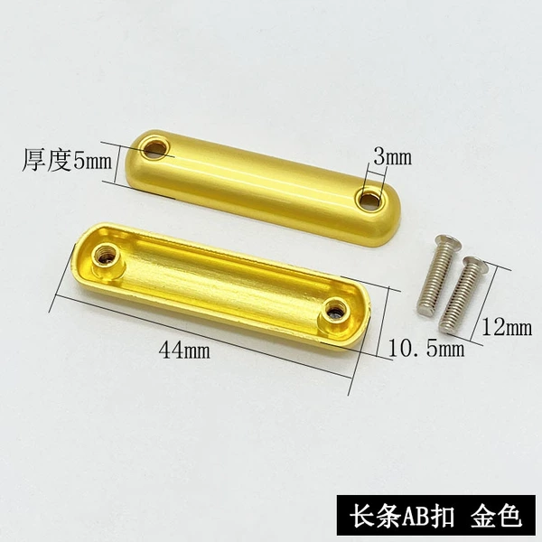 Long AB buckle-titanium