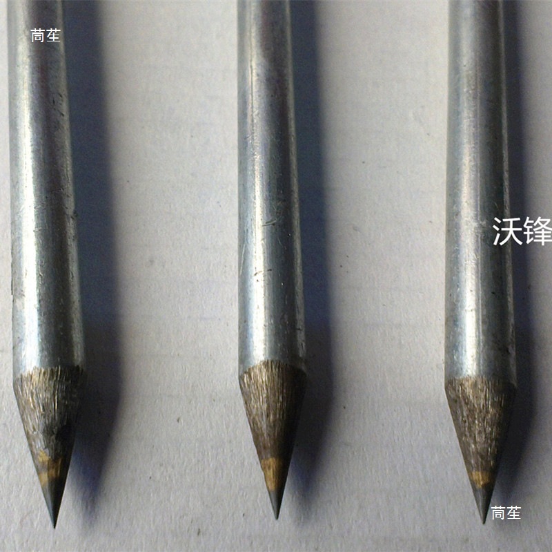 팁 유형 편평한 유형 합금 텅스텐 강철 헤드 스크라이빙 바늘 강철 타일 스크립 바늘 강판 스크립 나이프 강판 표시 바늘