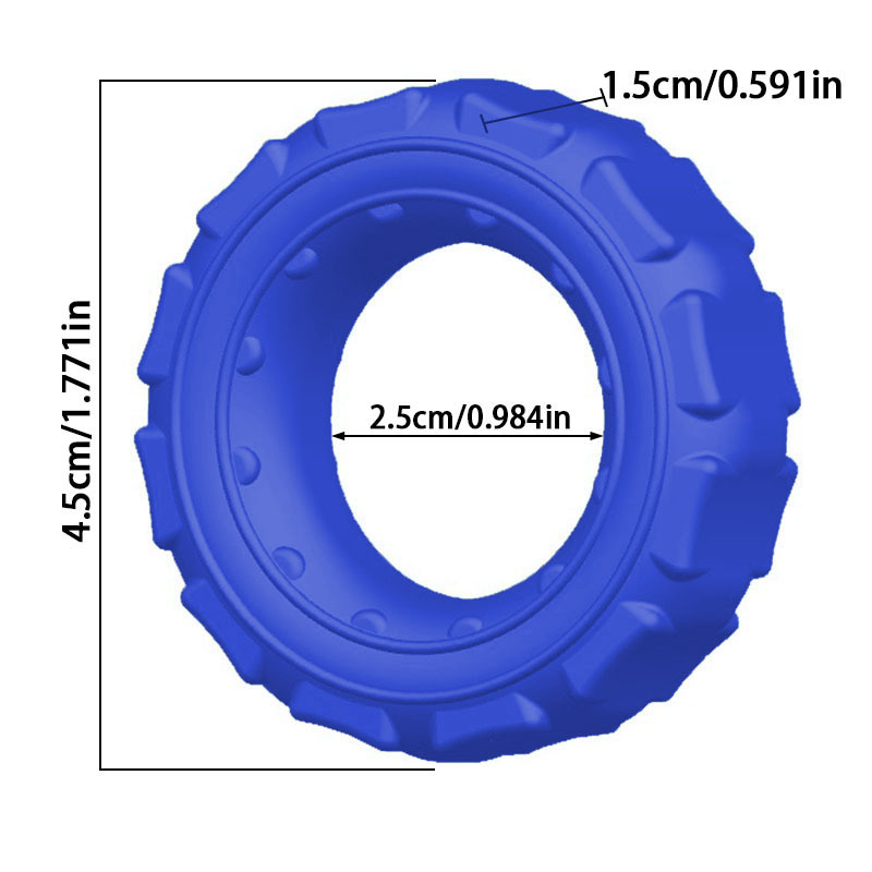 액상 실리콘 타이어 시리즈 다크블루 1호
