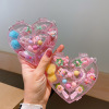 children Necklace princess lovely Bracelet Jewelry box suit baby Dressing Hairpin Hairpin girl Portable Box