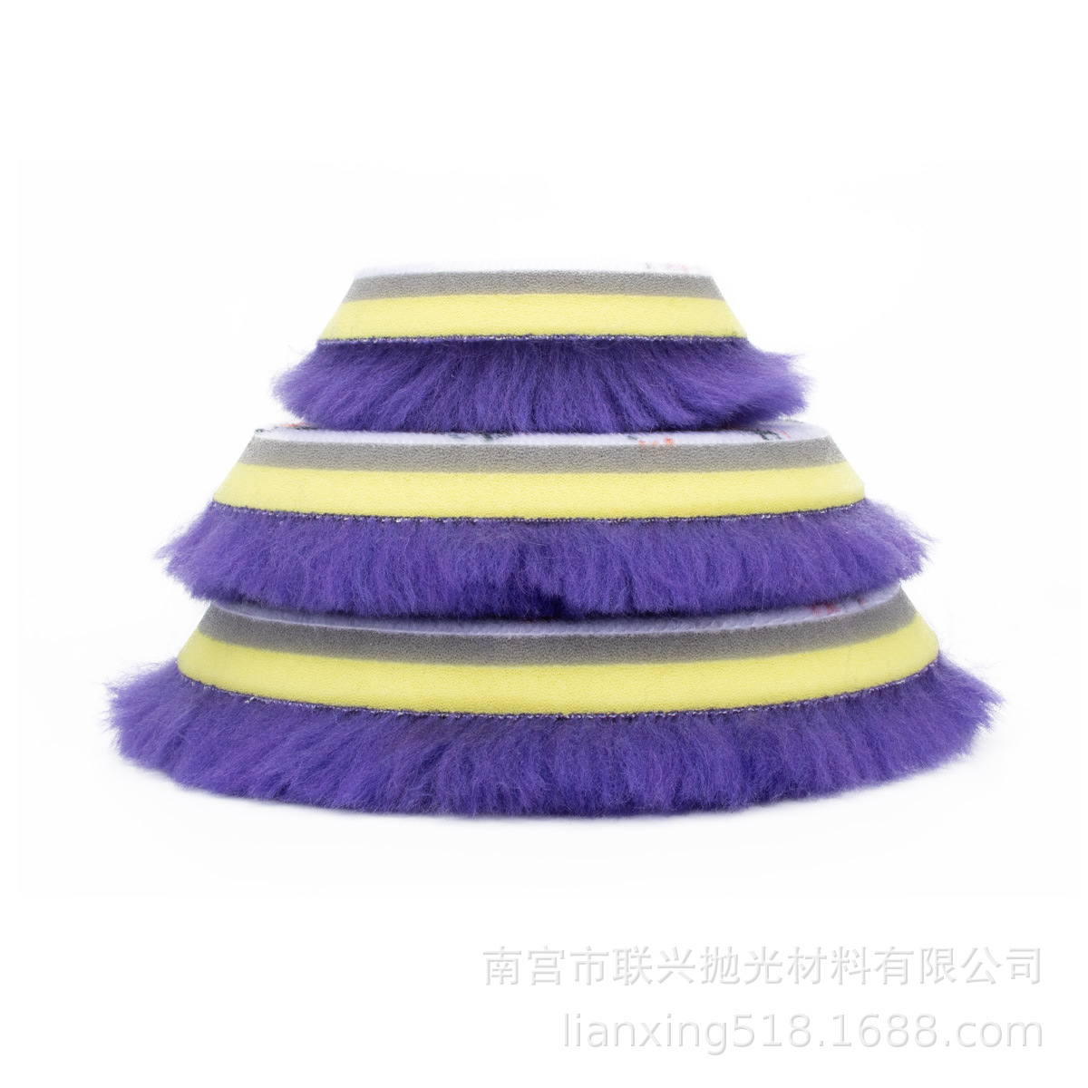 3 pulgadas morado
