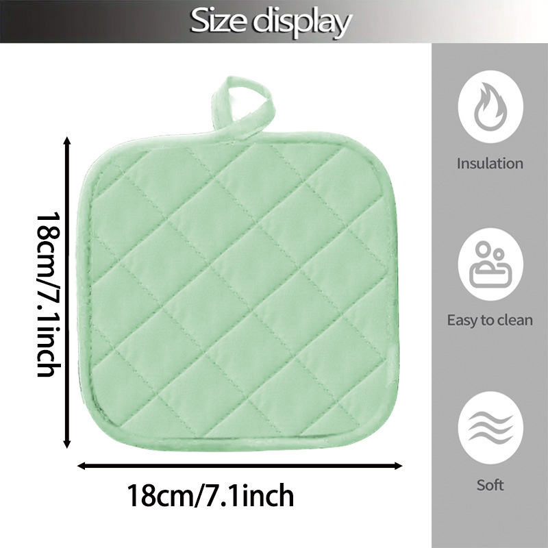 Llanura hornear horno microondas resistente a altas temperaturas guantes de regalo aislamiento térmico antideslizante engrosada ventas directas de la fábrica