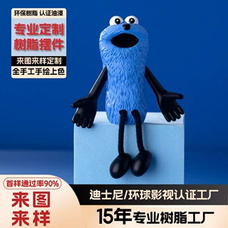 树脂摆件定制动漫IP形象桌面装饰品送礼手办盲盒汽车摆件定做